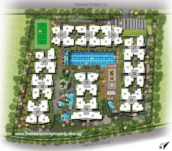 signature at yishun site plan